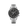 Rennes Atlantique watch Omega Speedmaster 1965 bracelet acier fond noir