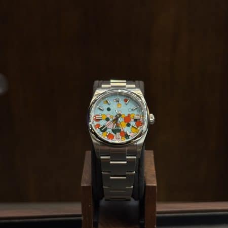 Rolex Oyster Perpetual Celebration 124300 cadran multicolore