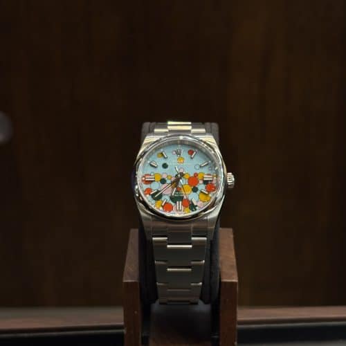 Rolex Oyster Perpetual Celebration 124300 cadran multicolore
