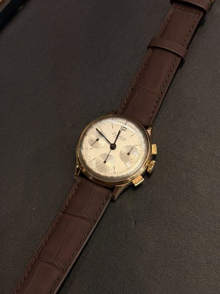 breitling premier chronographe vintage cadran plexiglas
