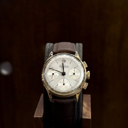 breitling premier chronographe vintage cadran plexiglas