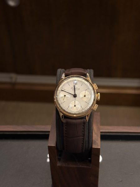 breitling premier chronographe vintage cadran plexiglas