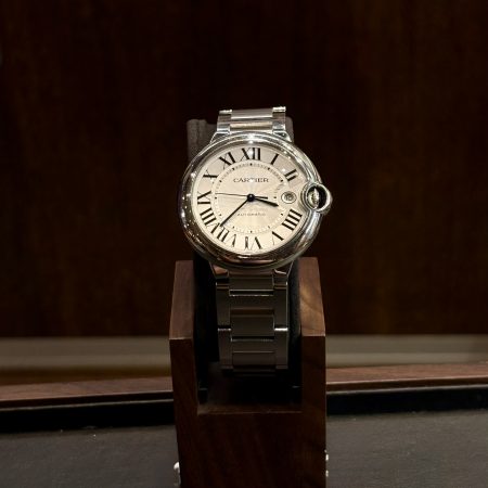 cartier ballon bleu 40mm cadran blanc chiffres romains