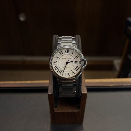 cartier ballon bleu 40mm cadran blanc chiffres romains