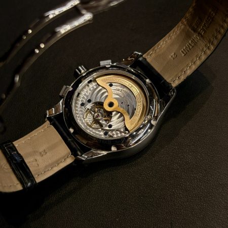 frederique constant moonphase cadran argent phase de lune