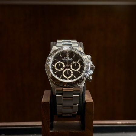 Rolex Cosmograph Daytona 16520 montre chronographe acier cadran noir