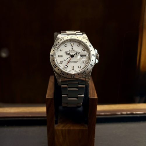Rolex Explorer II 16570 Polar cadran blanc GMT