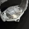 Bracelet en céramique blanche de la Chanel J12 H0970