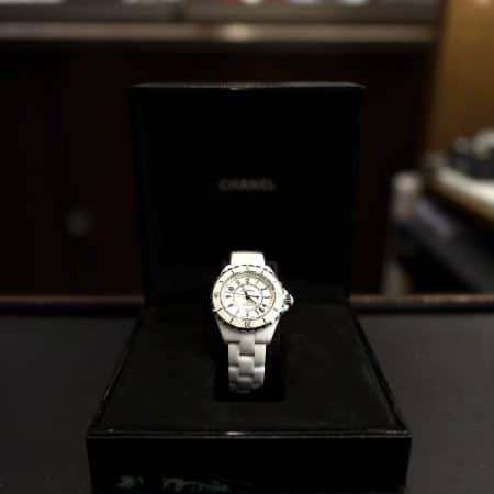 Cadran blanc Chanel J12 référence H0970