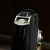 Bracelet alligator noir IWC Portugieser Chronograph
